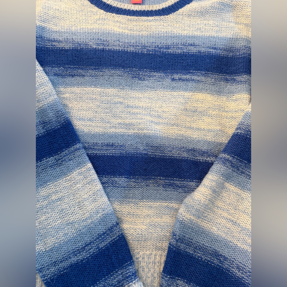 Lily Pulitzer Blue and Grey Sweater - Picture 3 of 3